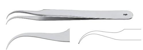 МІКРОПІНЦЕТ №7 ДЖЕВЕЛЕРС ВИГНУТ. 0. 20MM 115MM